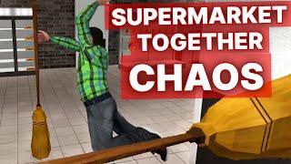 TROLLING IN SUPERMARKET TOGETHER | TOTAL CHAOS