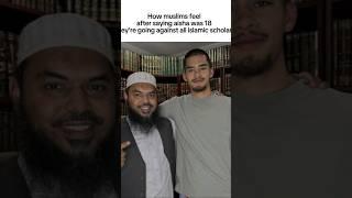 POV: How Muslims Feel After SAYING Aisha is 18..  #shorts #viral #shortsvideo