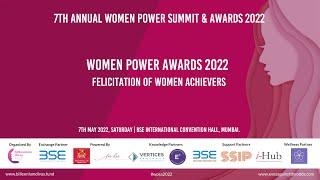 Women Power Awards 2022 ceremony & felicitation of Women Achievers at the 7th Annual WPSA 2022.