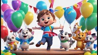 Tommy Train Goes Fast | Speedy Train Song for Kids | Fun Travel Rhyme for Toddlers