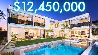 Inside $12,450,000 BEL AIR Modern Mansion