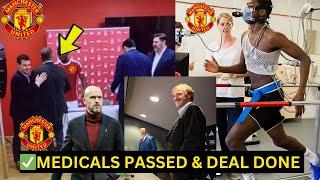 MEDICALS PASSED!DEAL AGREED  Manchester United complete surprising transfer move Fans rejoice