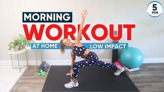 5-Minute Morning Workout at Home (LOW IMPACT)