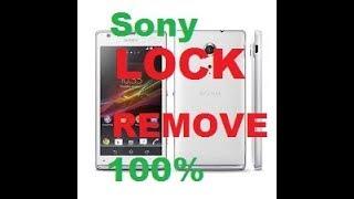 SONY Xperia SP C5303 pattern lock remove pin frp lock SIALMOVILE.com