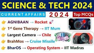 Science & Technology 2024 Current Affairs | SCI & Tech 2024 Current Affairs | Current Affairs 2024 |