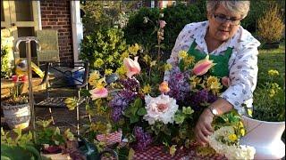 Spring Flower Arranging with Garden Club of Virginia