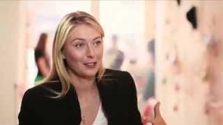 BBC: Maria Sharapova talks to Laura Robson at the Sugarpova Candy Lounge