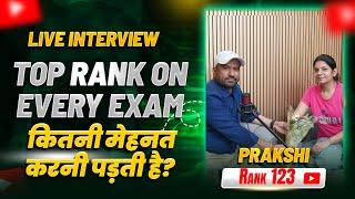Live interview With Top Ranker Prakshi | Nursing Experts | #Podcast