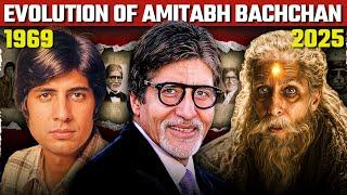 Evolution of Amitabh Bachchan (1969-2025) • From "Anand" to "Kalki 2" | 55 Years of BIG B
