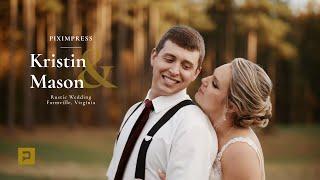 Kristin + Mason | The Barn at Timber Creek | Farmville Virginia Wedding Video