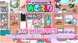 30 minutes free toca builds home design idea in toca life world  | FREE HOUSE BUILDS