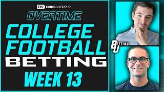 College Football Picks & Predictions (Week 13 BONUS BETS!) | Betting U OVERTIME