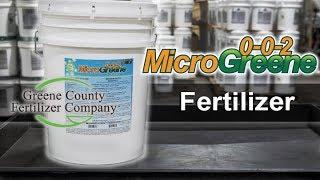 0-0-2 MicroGreene™ Fertilizer - Greene County Fertilizer Company