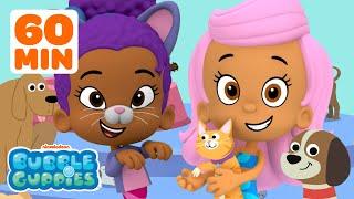 Bubble Guppies Play with Animals for 60 Minutes Straight  | Nick Jr.