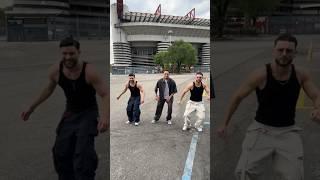 Hakan calhanoglu with kalin brothers dance on made in Romania  #madeinromania #trend #trending