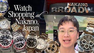 Watch Shopping at Nakano was an EXPERIENCE!