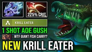 NEW 7.36 KRILL EATER 100% Can't Kill Giant Fish 12 Armor Reduct 1 Shot AOE Gush Tidehunter Dota 2