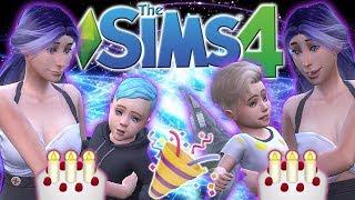 AGING UP All The Toddlers ALREADY | The Sims 4: Raising MAGICAL YouTubers - Ep 3