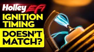 Why Your Holley EFI Ignition Timing Isnt What You Are Commanding