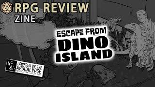 Escape from Dino Island: a masterclass in one-shots, & it’s basically Jurassic Park ‍ RPG Review