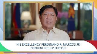 Greetings from the President of the Republic of the Philippines