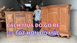 cách chọn tủ thờ gỗ đẹp chất lượng của dân làm đồ gỗ