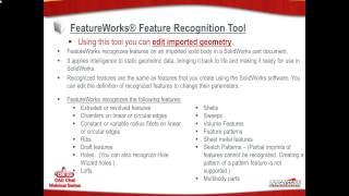 Importing into SolidWorks - Import Files from other Applications / Progression CAD Chat Webinar