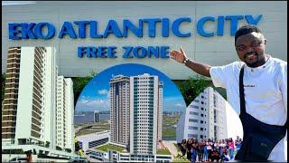 See The Most Beautiful City in Africa Found in Lagos Nigeria, The Eko Atlantic City