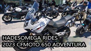 HadesOmega Rides 2023 CFMoto 650 Adventura