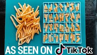 MAKING CUSTOM DOMINOS out of FRENCH FRIES! (EASY DIY FROM TIKTOK)