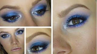 Glittery Blue/Purple New Year's Eve Look! | Beauty B