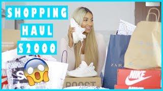 HUGE TRY ON HAUL 2017 | Zara, Topshop, Asos, Bershka etc. | SHERLINA NYM