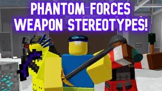 Phantom Forces Weapon Stereotypes Revamped! Ep. 10: Melees! (Part 1)