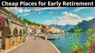 15 Cheapest Places to Retire Early