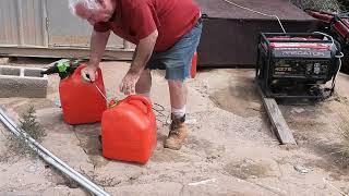 How to make a new gas jug functional