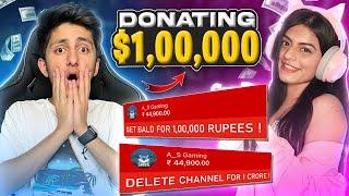 Donating ₹100,000 To Streamers To Eat Green Chilli And *Drink Water*