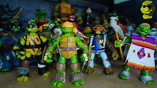 My 31 Custom Mikey TMNT Figure Collection