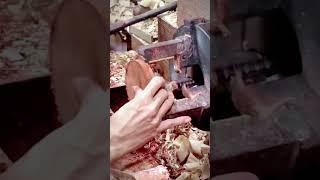 Satisfying Wood Lathe Skills #shorts