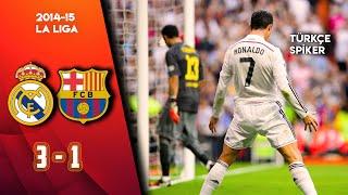 Real Madrid 3-1 Barcelona | 2014-15 La Liga - Türkçe Spiker