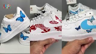 TXSNEAKER CUSTOM SHOES - Women custom shoes - Air Force 1 Custom Sneaker