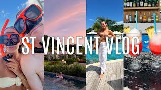 ST VINCENT VLOG: snorkeling, beach days, spa, all inclusive food, + more !