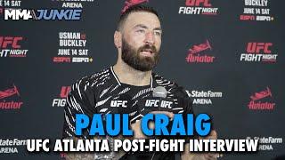 Paul Craig REACTS to bizarre no contest vs. Rodolfo Bellato after illegal up-kick | UFC Atlanta