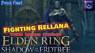 RELLANA Twin Moon Knight BOSS FIGHT - Elden Ring DLC