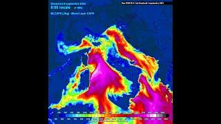 FORTI TEMPORALI E PIOGGE TORRENZIALI IN ARRIVO