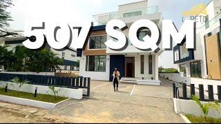 A spacious 5 Automated bedroom duplex in ikota lekki Lagos Nigeria