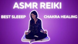 Asmr Reiki for the best sleep  full chakra healing #reiki #asmr #sleep