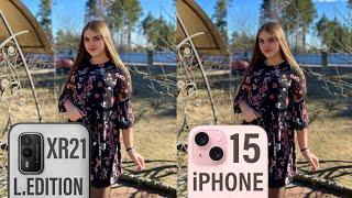 Nokia XR21 Limited Edition Vs iPhone 15 Camera Test Comparison