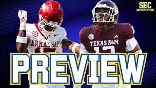 Texas A&M vs. Arkansas PREVIEW & PREDICTIONS | 2024 SEC Football