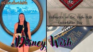 Disney Wish | Disney Cruise Line | Halloween On The High Seas | Day 1