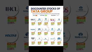 discounted stocks of tata group | share market analysis #stocks #investing #sharemarket #2025